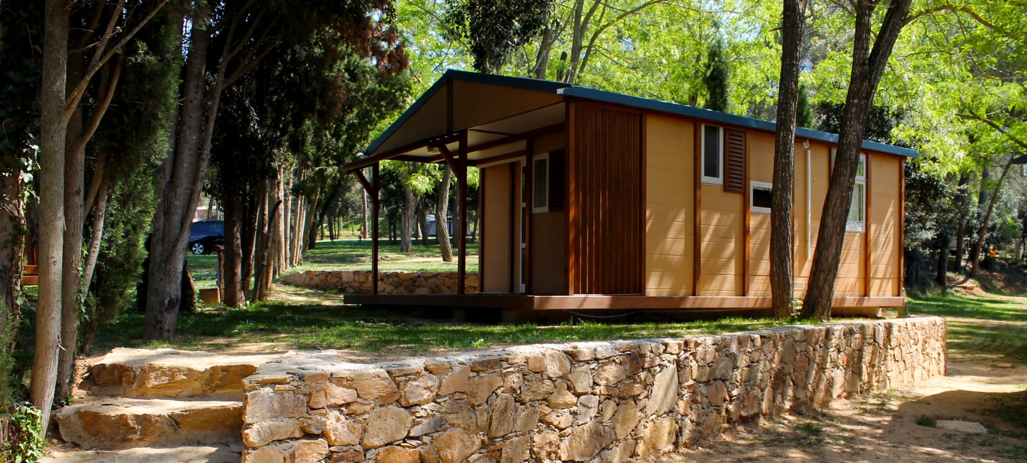Allotjaments 4 pax bungalow Càmping Begur