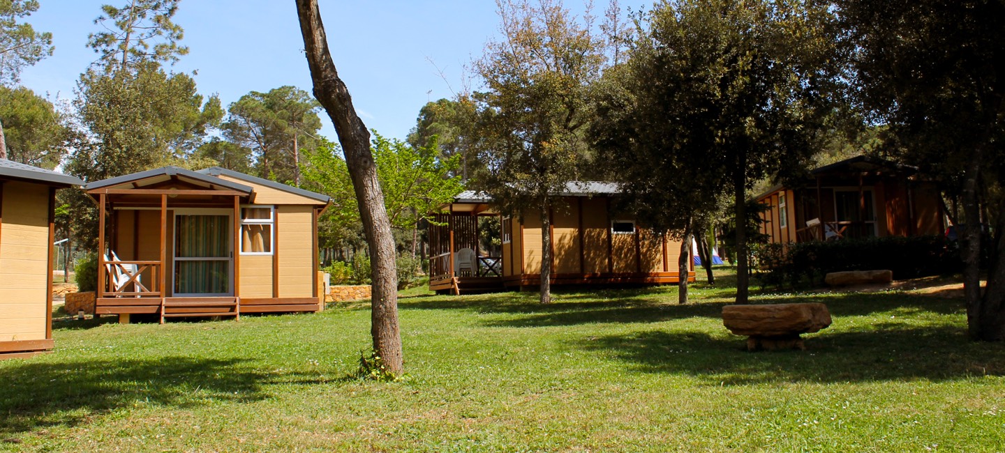 Allotjaments bungalow 4 pax Càmping Begur
