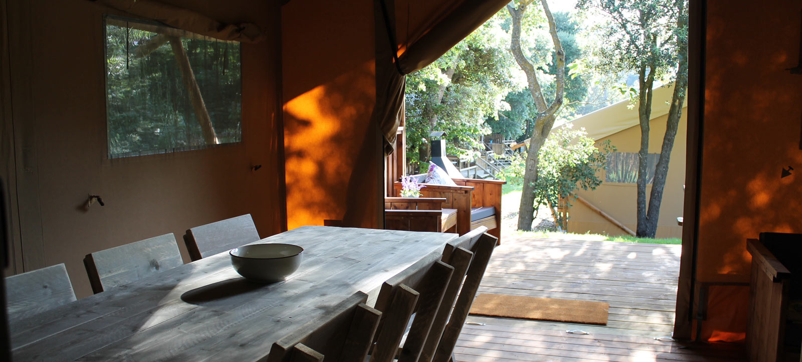 Allotjaments Luxury Tenten de Glamping al Càmping Begur