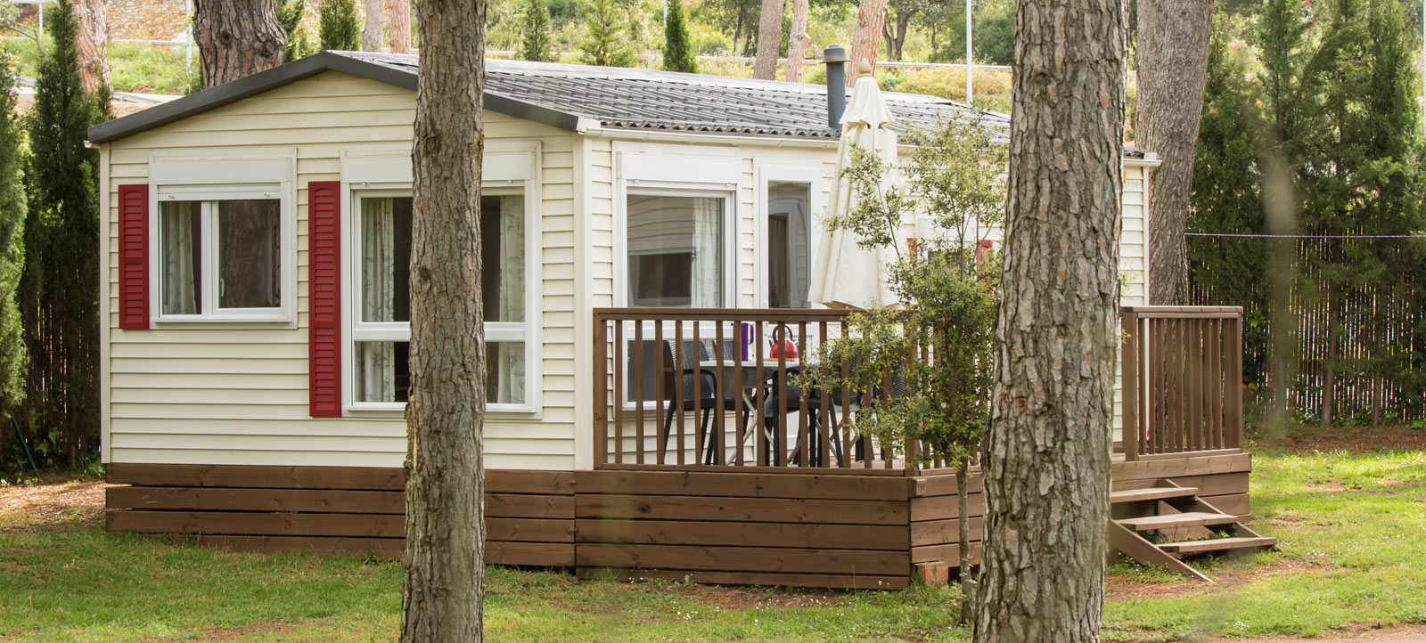 Allotjaments Càmping Begur mobile home exterior