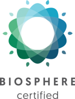 Logotip de certificació Biosphere